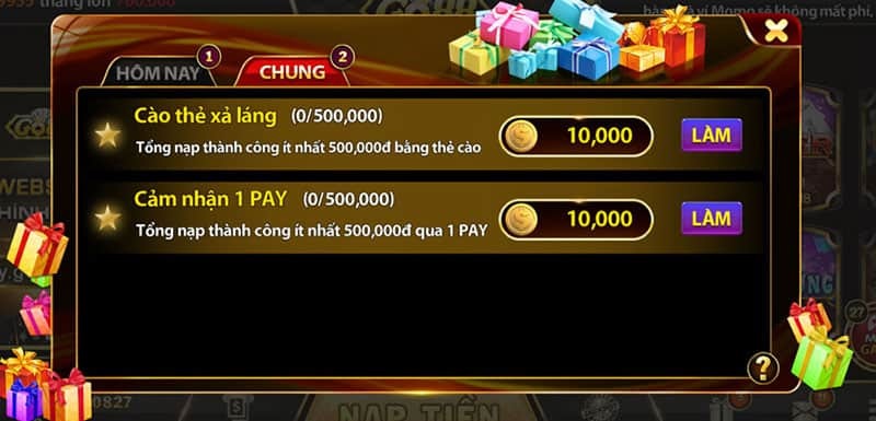 Chương trình khuyến mãi không giới hạn hiện có tại cổng game Go88