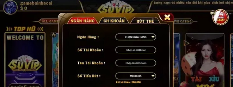 Quy trình rút tiền thưởng tại hệ thống đơn giản