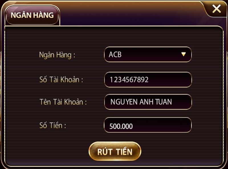 Rút tiền nhanh chóng và thuận tiện
