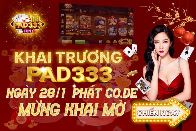 Giao diện của pad333