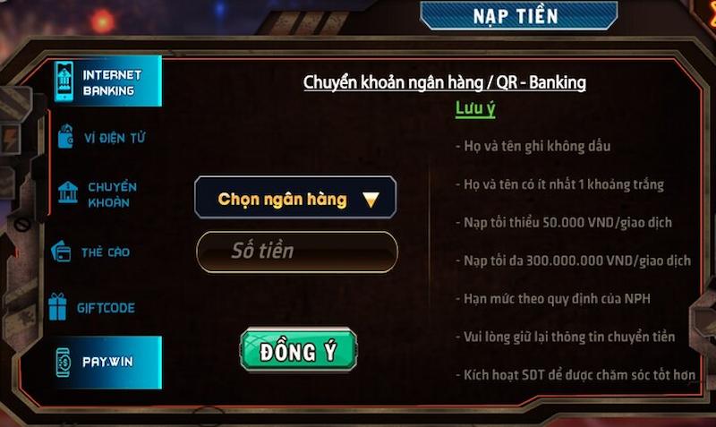 Hướng dẫn nạp tiền vào và rút tiền ra tại Kv68 Club