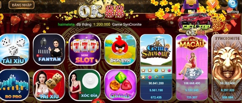 Trang chủ chính thức cổng game Ok88