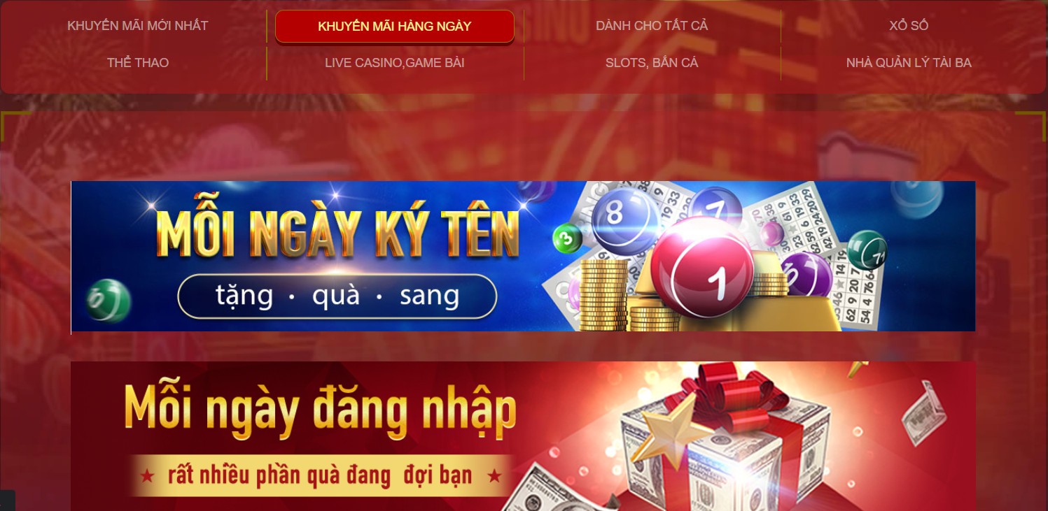 Vô vàn khuyến mãi đến từ cổng game Bom79