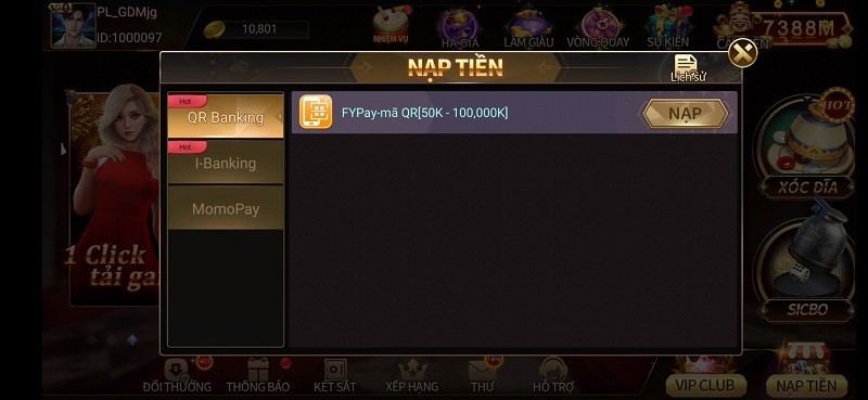 Nạp rút tiền với B8bet nhanh chóng