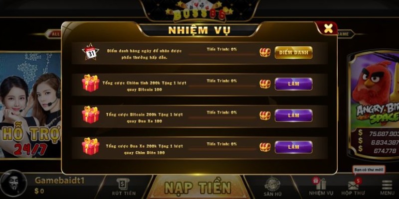 Cổng game Boss86 uy tín được nhiều anh em ghé chơi