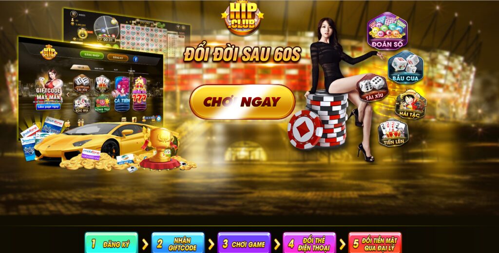 “Đổi đời sau 60s” cùng với cổng game HIP CLUB