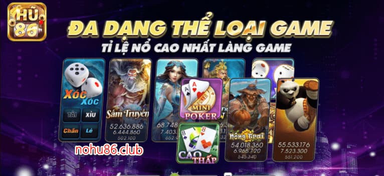 Trò chơi nổi bật và ăn khách nhất tại sân chơi uy tín