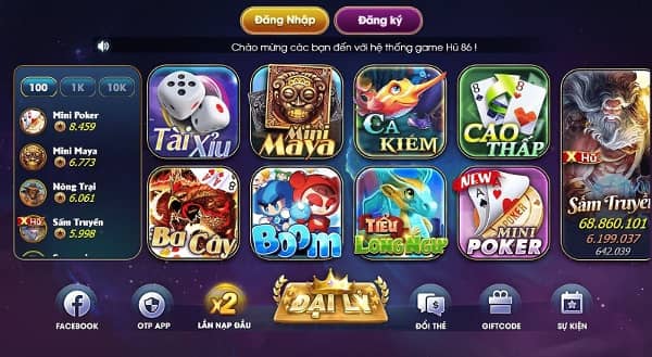 Đăng nhập cực dễ với cổng game