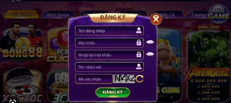 Hướng dẫn các bước đăng ký và đăng nhập tài khoản tại cổng game Huto
