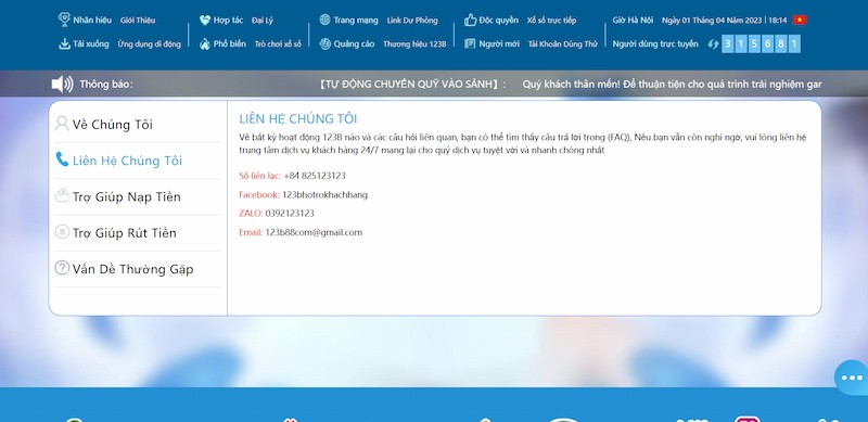 Dịch vụ hỗ trợ chăm sóc đa kênh từ 123Club