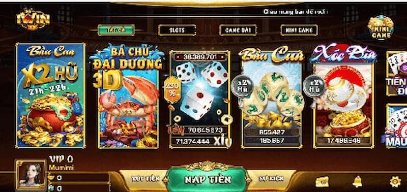 Tại iwin68 có những sản phẩm nào?