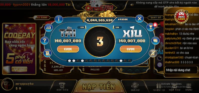 Giao diện cổng game dễ dàng thu hút người chơi