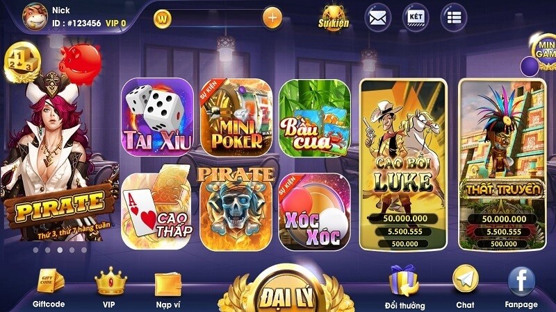 Kho game bài cá cược siêu hạng tại Trum79