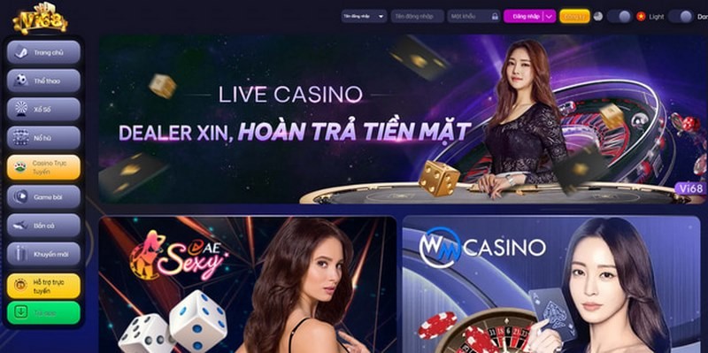 Giao diện thiết kế sinh động