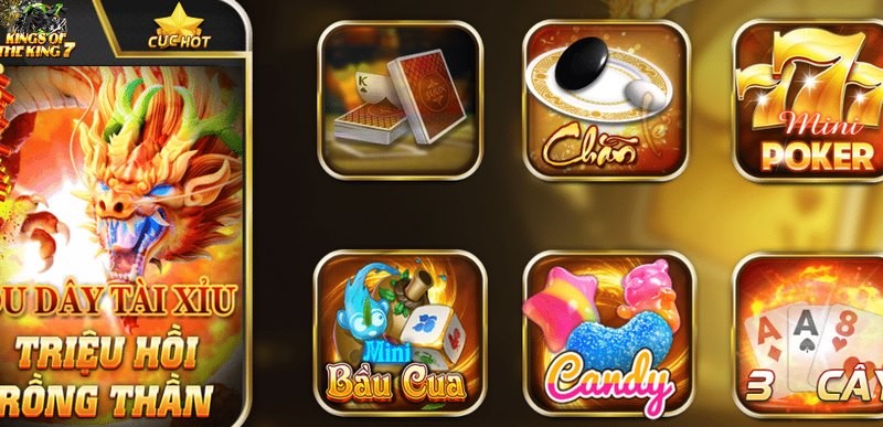 Dàn game bài đổi thưởng “chất” với đa dạng tựa game hot