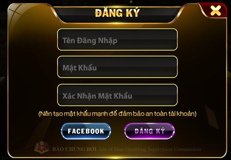 Cách thức tạo lập tài khoản tại thương hiệu được diễn ra tối giản
