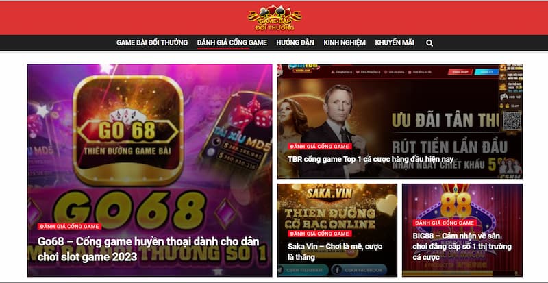 Website gamebaidoithuong.app có gì đặc biệt?