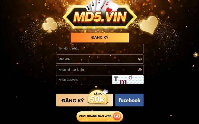Hướng dẫn chi tiết quy trình đăng ký tài khoản MD5 chuẩn đét