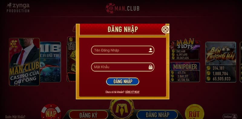 Các lưu ý quan trọng khi đăng ký Man Club