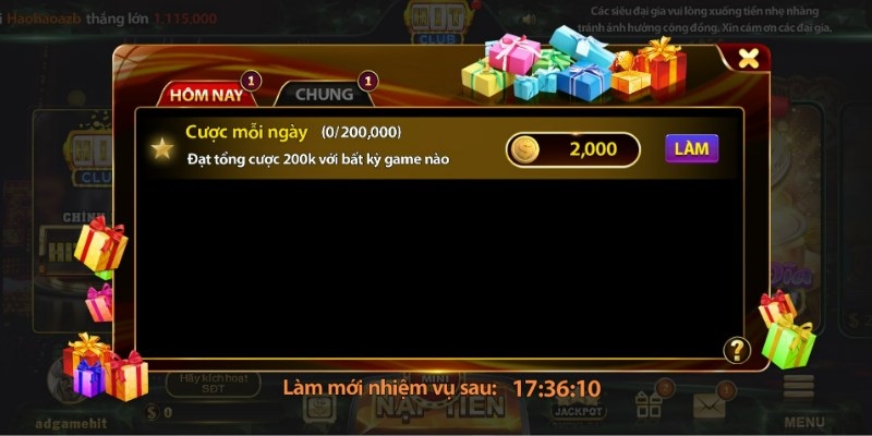 Khuyến mãi Hitclub độc quyền cho tân thủ được nhiều người săn đón